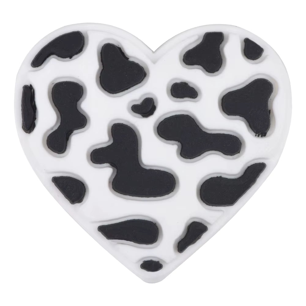Cow Print Heart