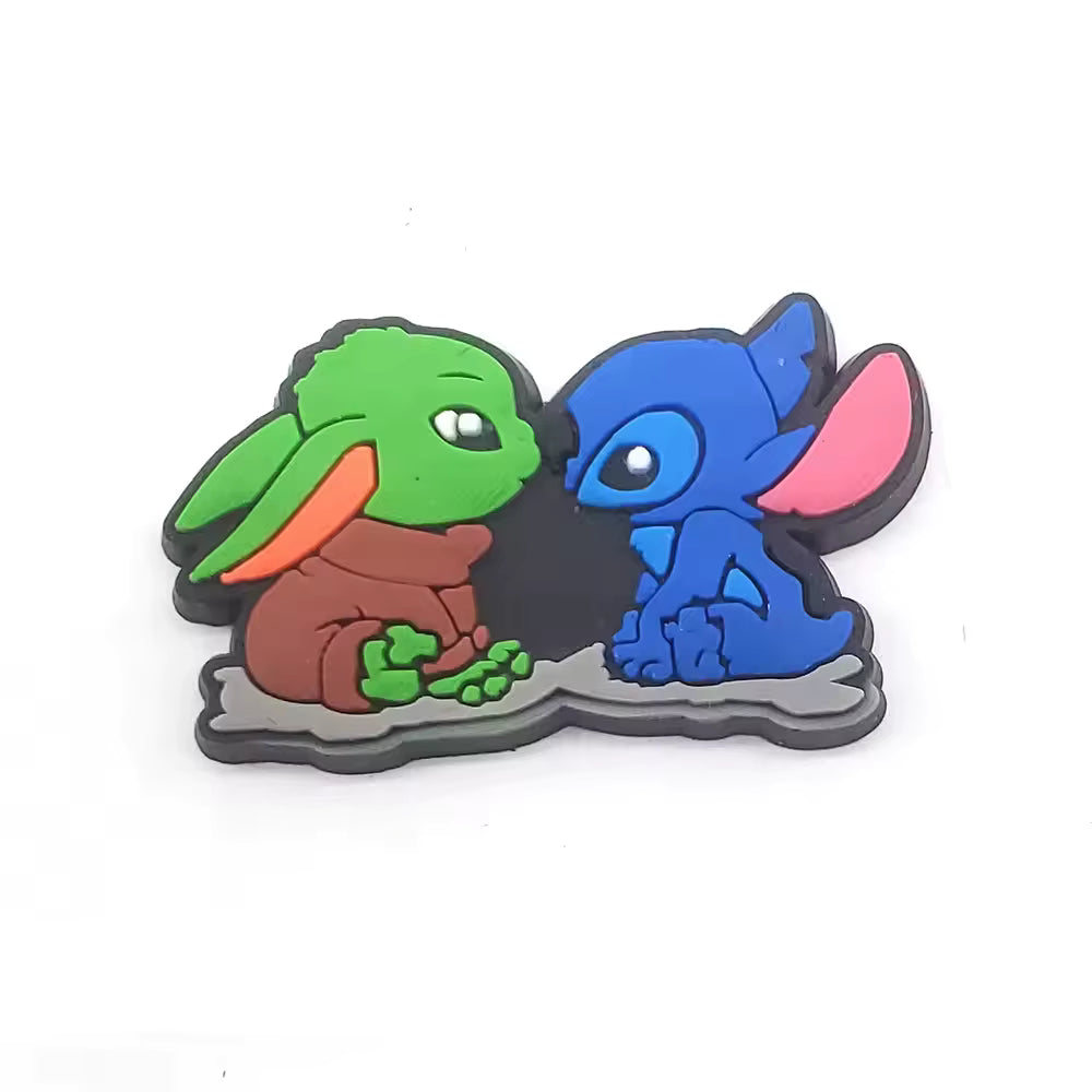 Baby and Blue Monster